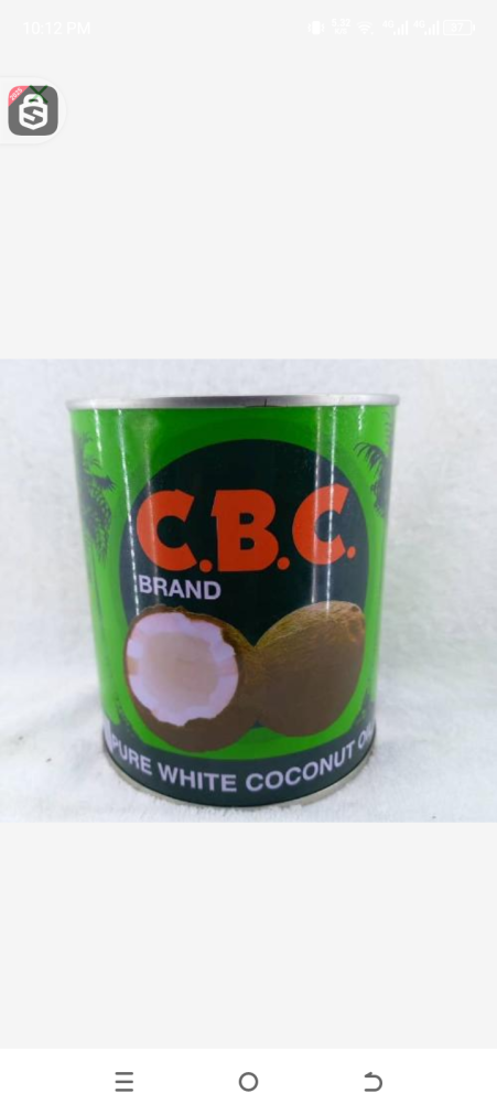 CBC brand pure white coconut oil 710grm