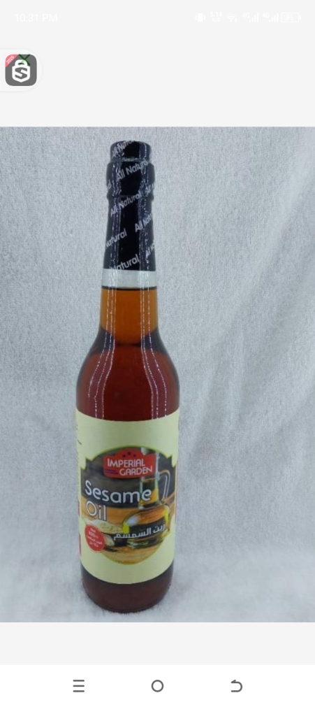 Imperial garden sezame oil net 625