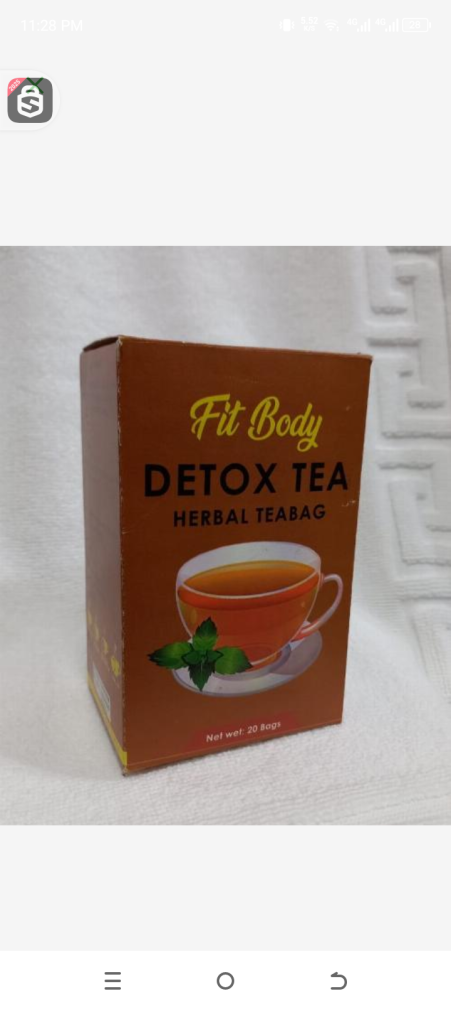 AHM fit  body detox tea 25bags