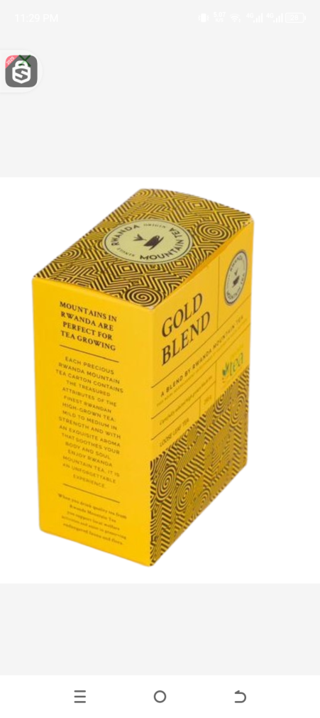 Gold blend tea 50tea bags-100gr
