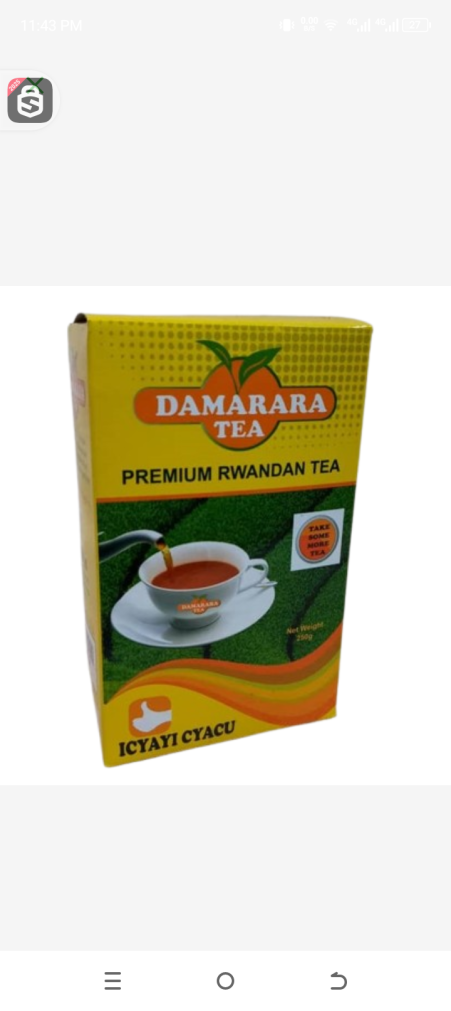 Damarara premium Rwanda tea 250gr