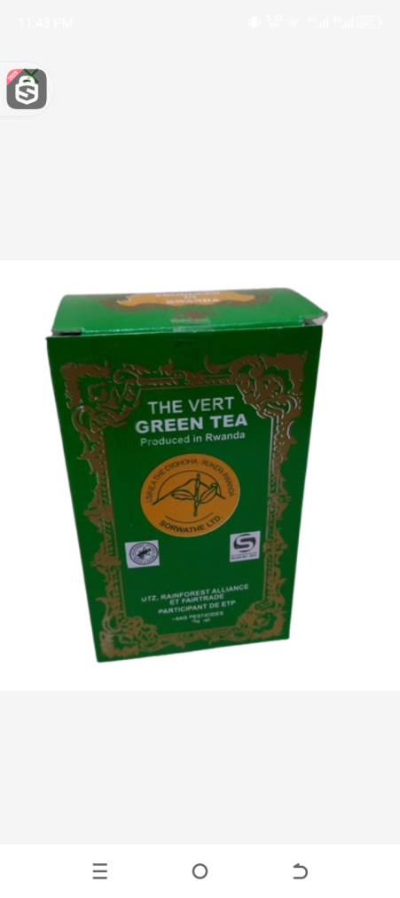 Sorwathe the vert green tea 125grs