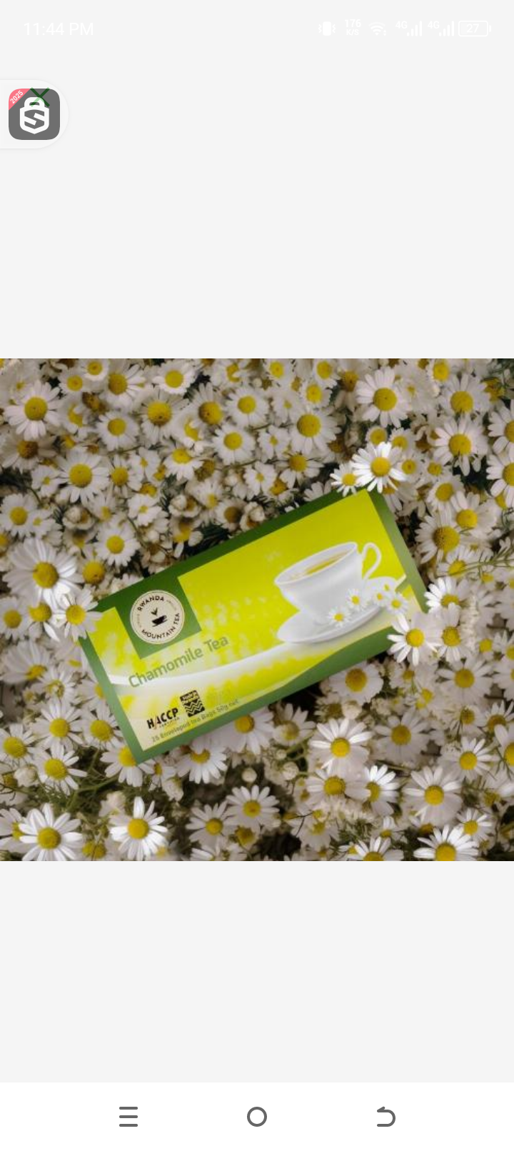Rwanda mountain chamomile tea 25tea bags