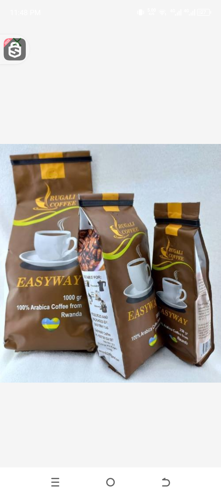 Rugali ground coffee
