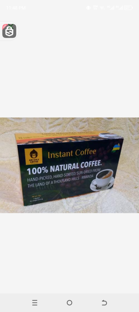 Gorillas coffee instant coffee 50sache ts 2gr each