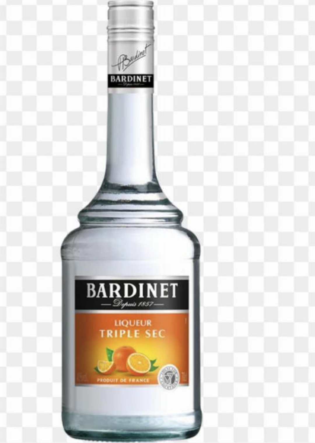 Bardinet Triple sec 70cl liquor with 40% vol
