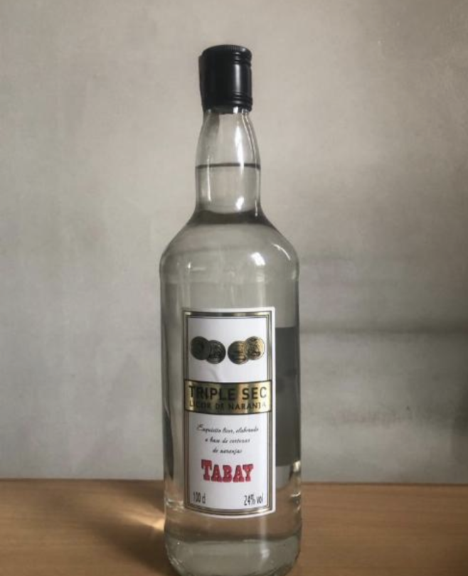 Triple sec 1L liquor with 24% Alc