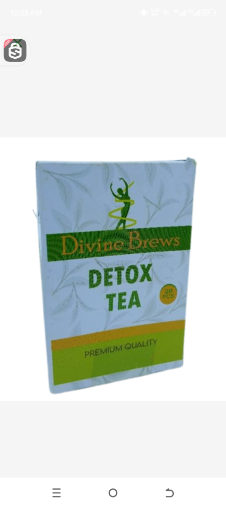 Divine brews detox tea 20pcs