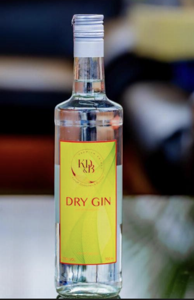 KD&B Gin 70cl with 37.5%vol