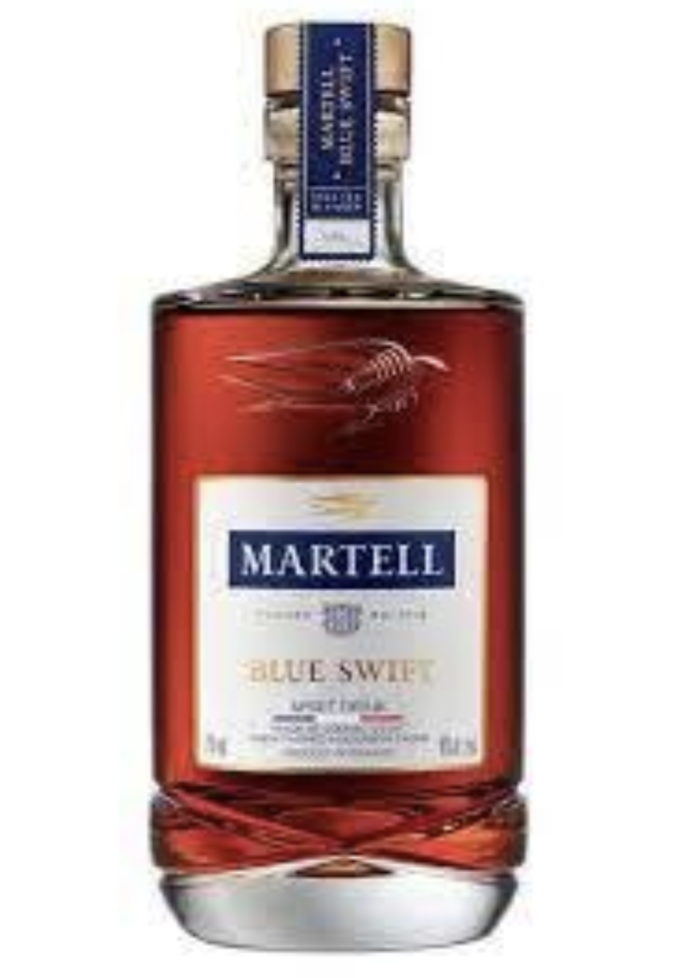 Martell Bleu Swift 70cl cognac 40% Alc