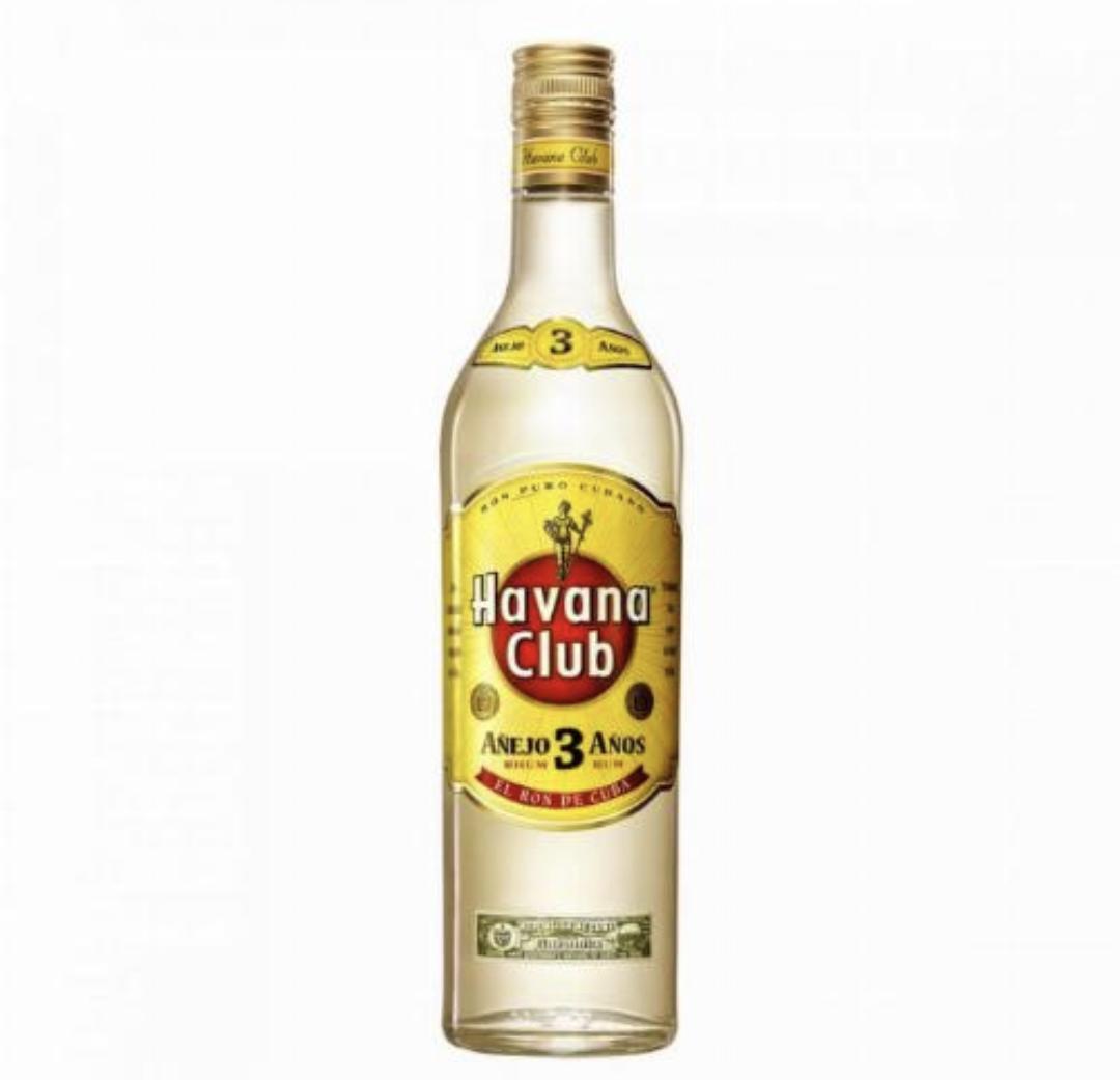 Havana Cub 3years 1L.Rum with 40%Alc