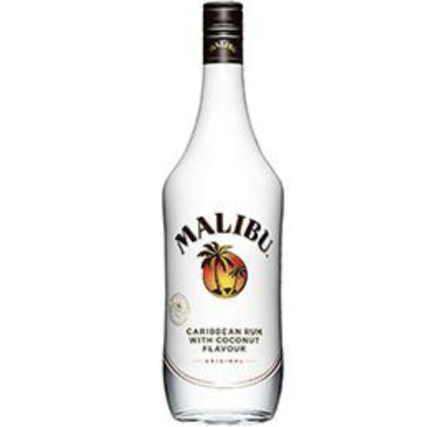 Malibu Caribbean Rum 1L with 21% Alc