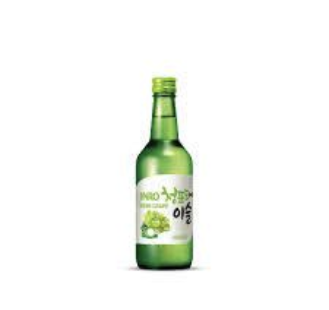 Jinro green grape soja 36cl with 13%Apc