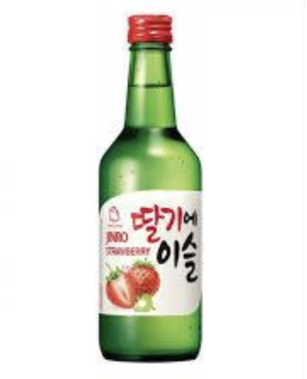 Jinro strawberry soja 36cl with 13%Vol