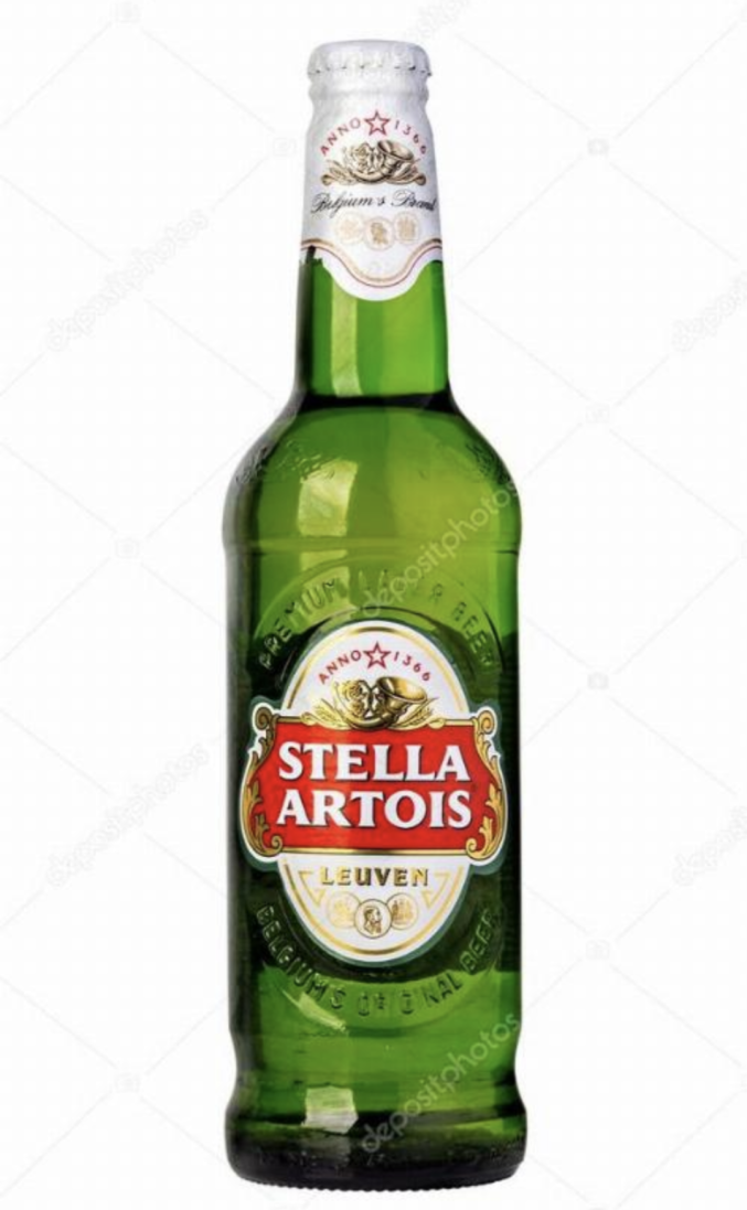 Stella 33cl Beer with 5%Alc 1 bottle