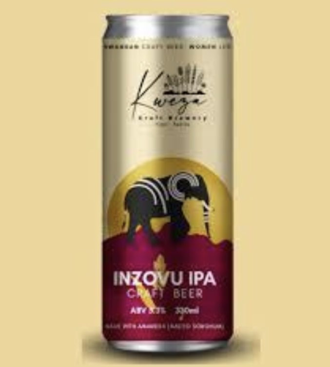INZOFU  IPA-kweza Craft Brewery 33cl Beer with 5.3%Alc