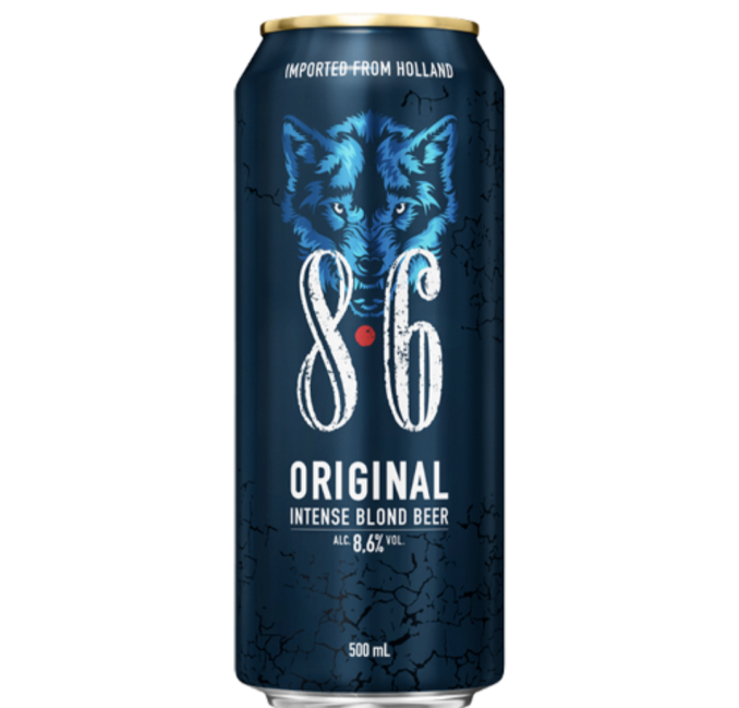 Bavaria original with 8.5% Alc