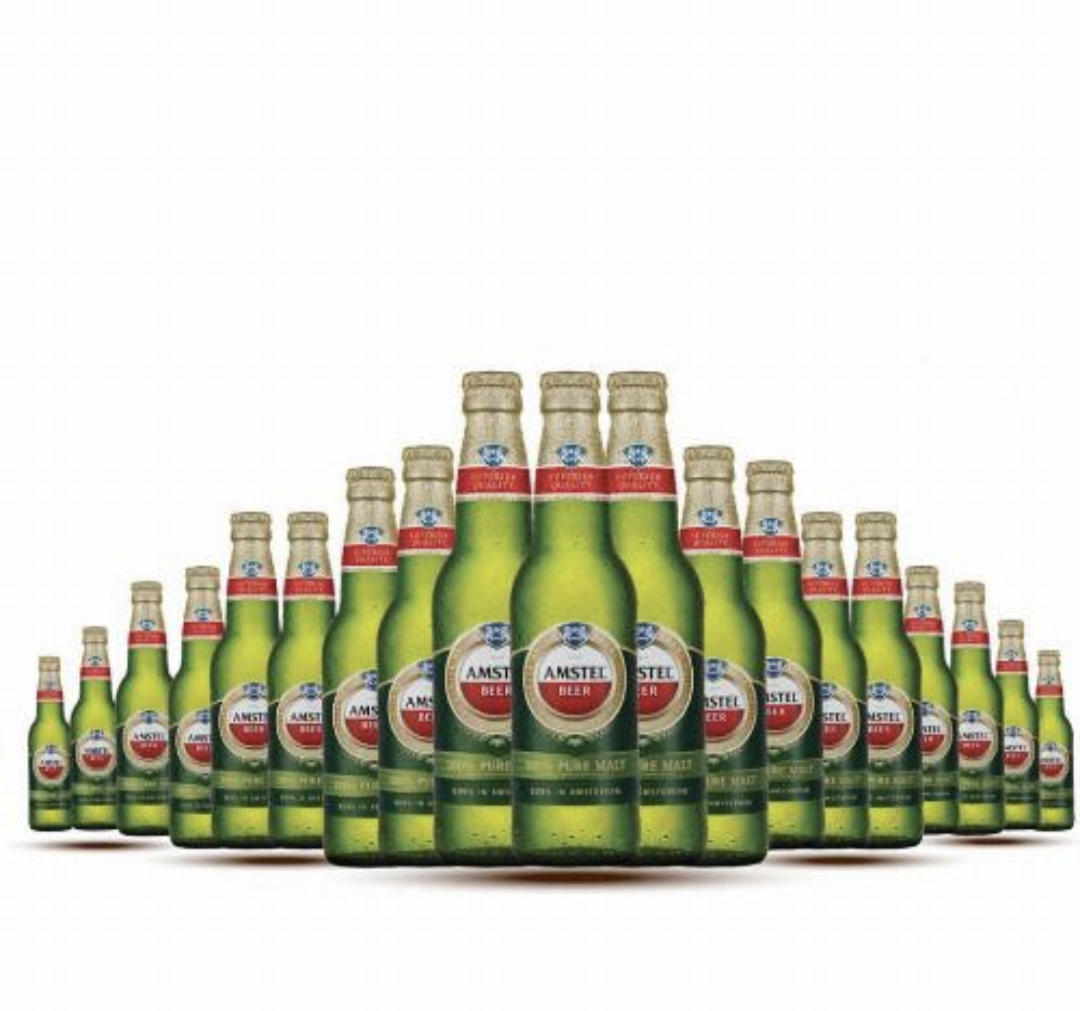 Amstel pack of 24 bottles