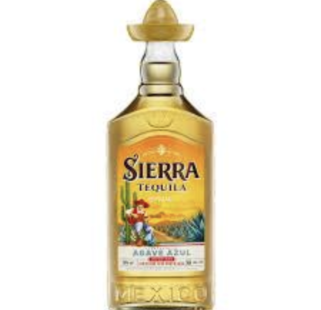 Sierra tequila Gold 1L tequila With 38%Alc