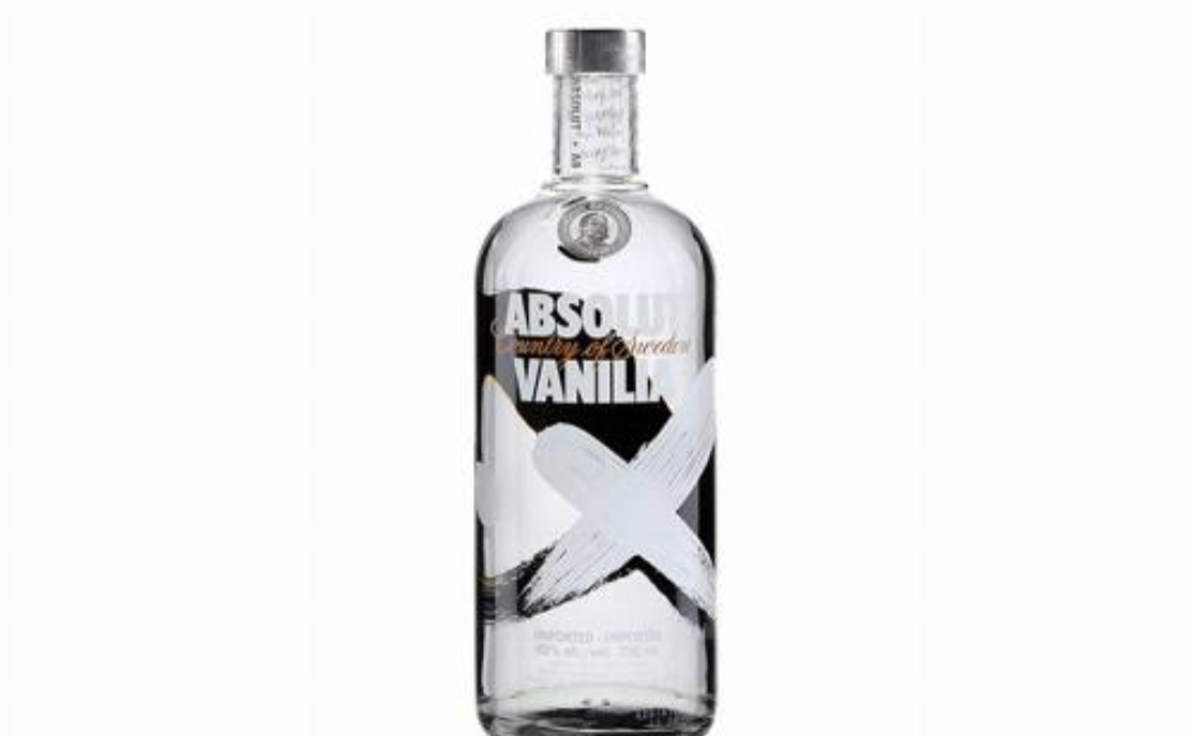 Absolute vodka vanilla 1L vodka with 40%Alc