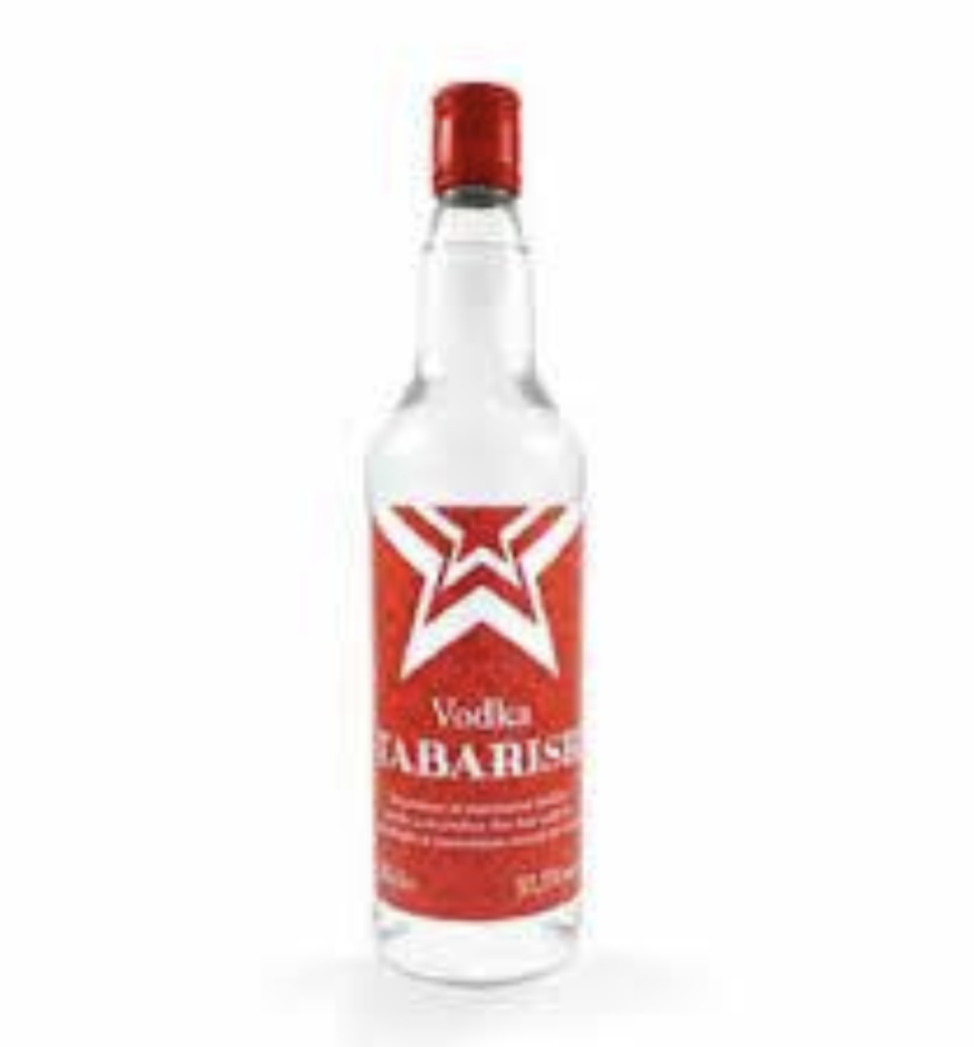 Tabarish 1L vodka with 37.5%Alc