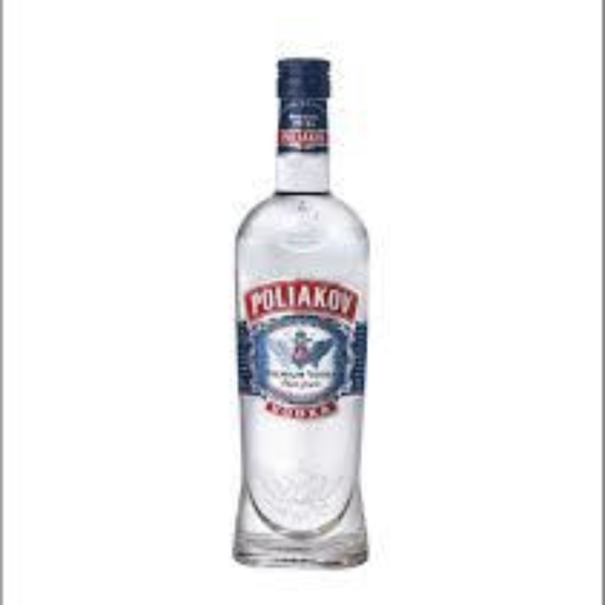 Poliakov vodka 1L with 37.5%Alc