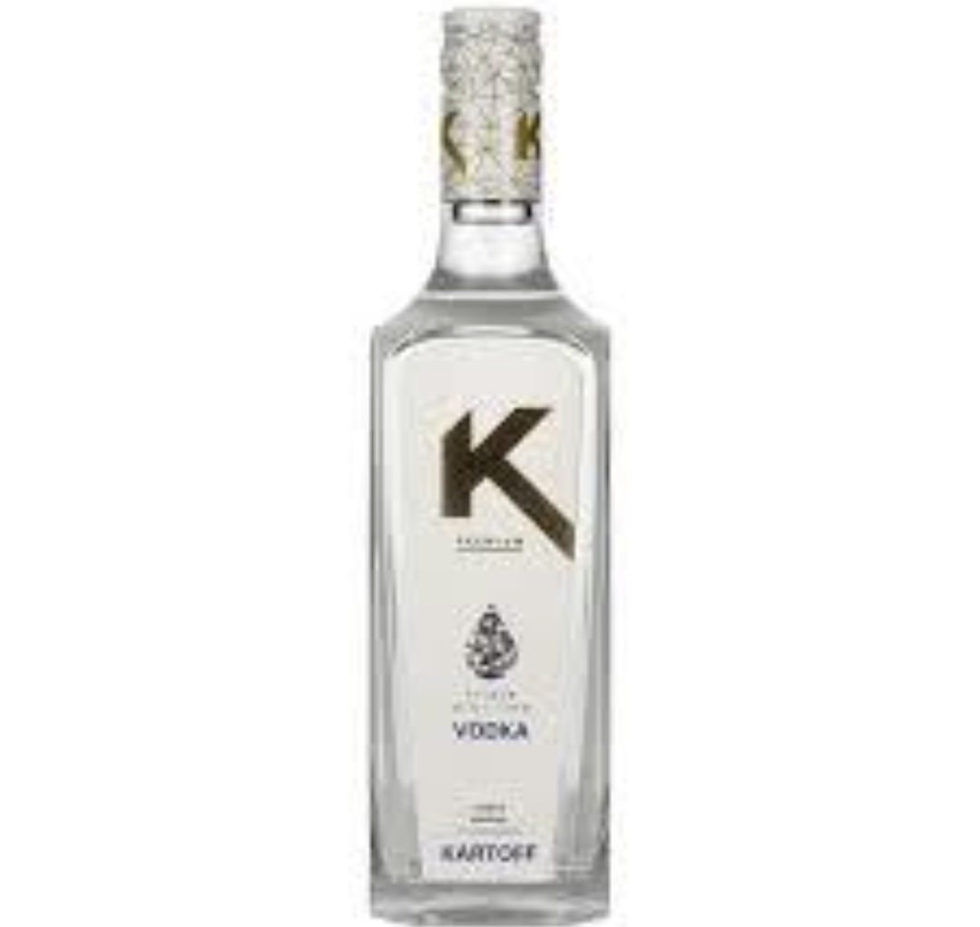 Kartoff Vodka 70cl vodka with 40%Alc