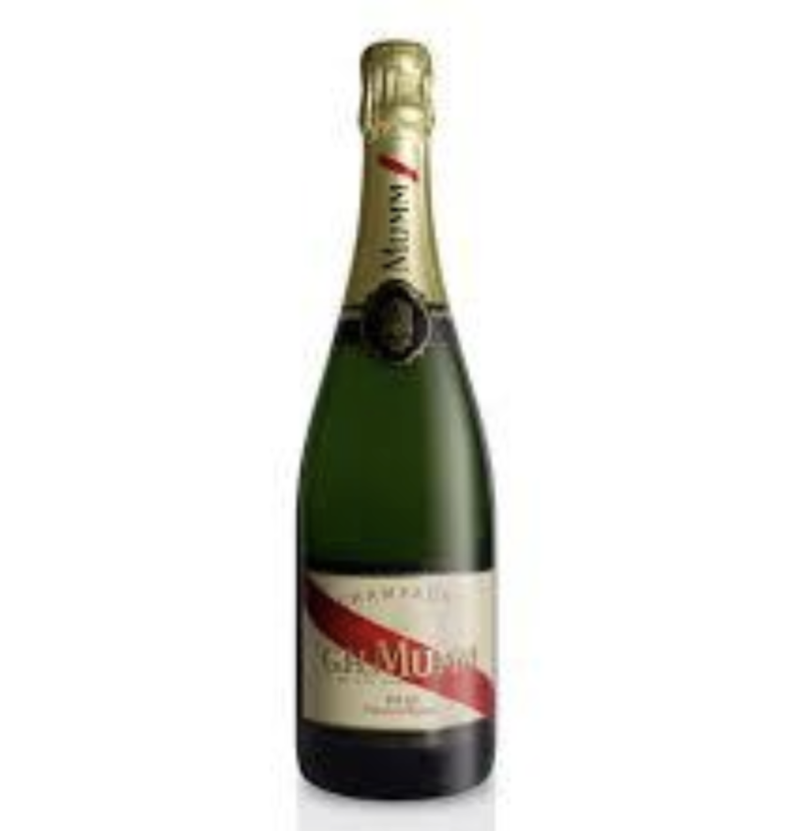 Champagne mumm carbon rouge Brut 75 cl champagne with 12%Alc