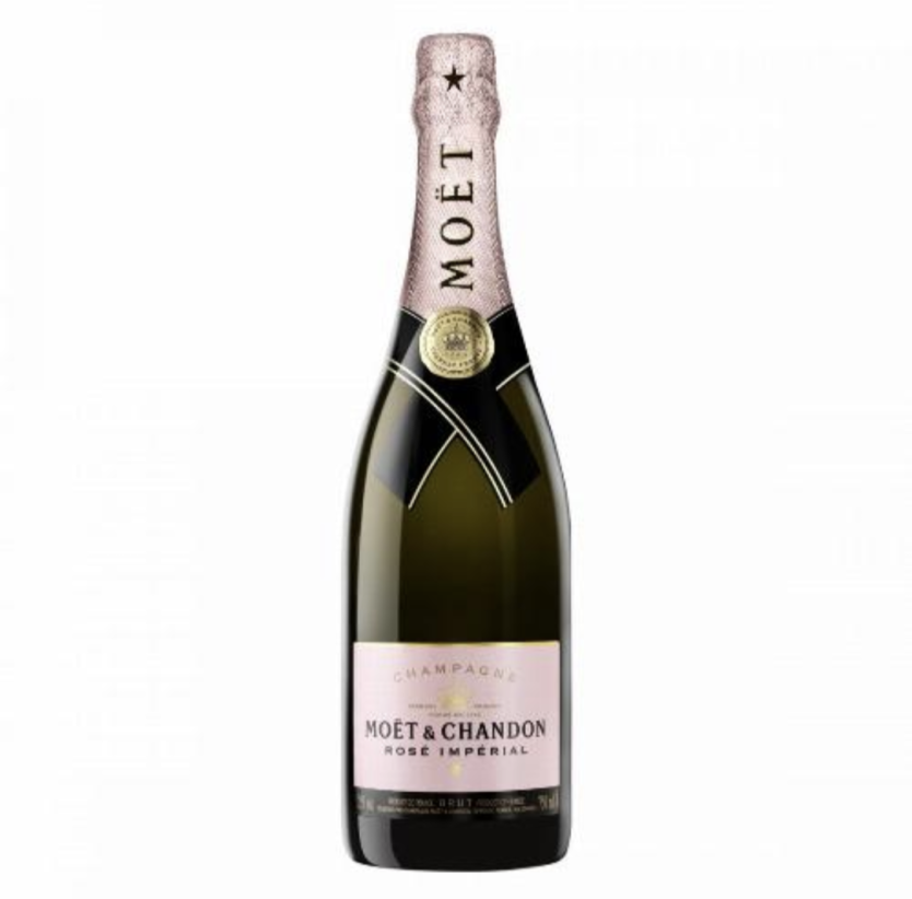 MOET Chandon imperial Rose 75Cl champagne will 12%Alc