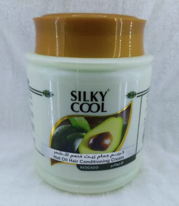Silver Cool hot oil conditioner cream  avocado Oil 1000 mL