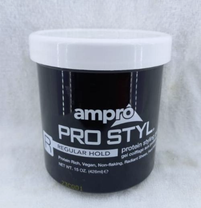 Ampro pro stly regular hold protein styling Gel Net 15oz 426ml