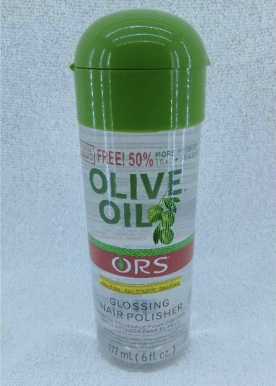 Olive oil ORS glossing hair ploloaher 177 mL