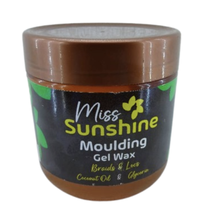 Miss sunshine moulding Gel Wax Braids locs peppermint & Blanc castor Oil 600gr