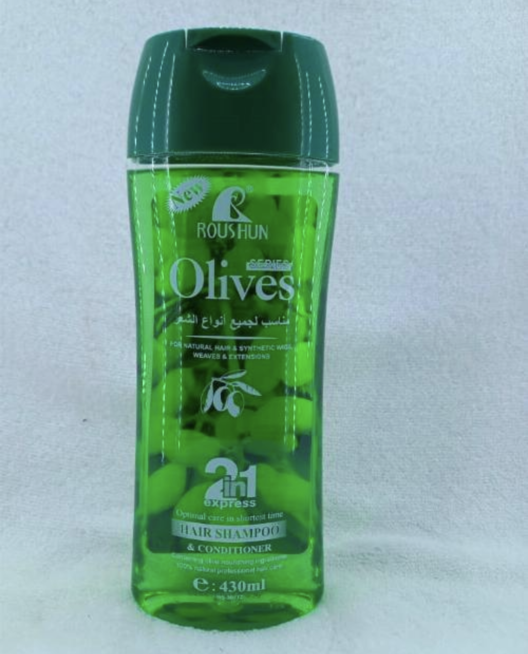 Roushun olive 2in1 express Hair Champoo and conditioner 430 mL