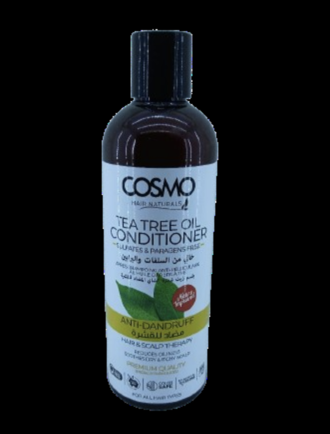 Cosmo hair naturals tea tree Oil conditioner Anti-dandruff 480 ml