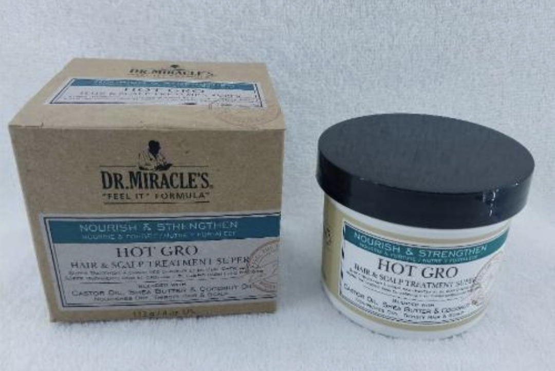 Dr miracle's nourish & strength Hot Gro Hair and scalp treatment super 133gr/4oz US