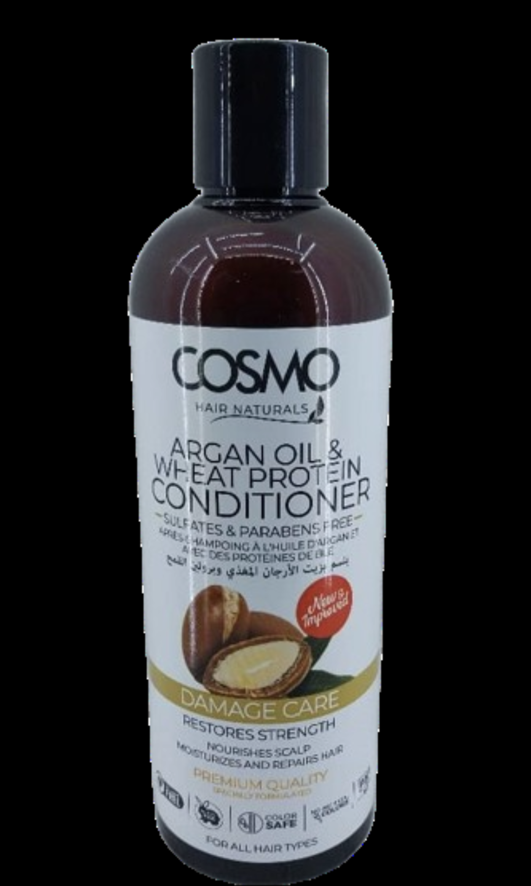 Cosmo hair naturals Argan oil & wheat conditioner-sulfates&Parabens fr