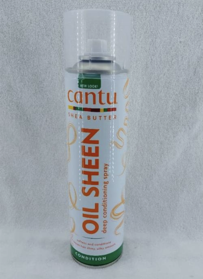 Cantu Shea butter oil sheen deep conditioning spray 382 mL
