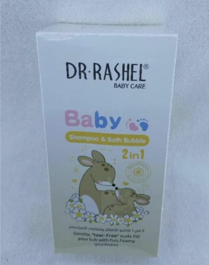 Dr Rachel Baby 2in1 shampoo & Bath Bubble 350