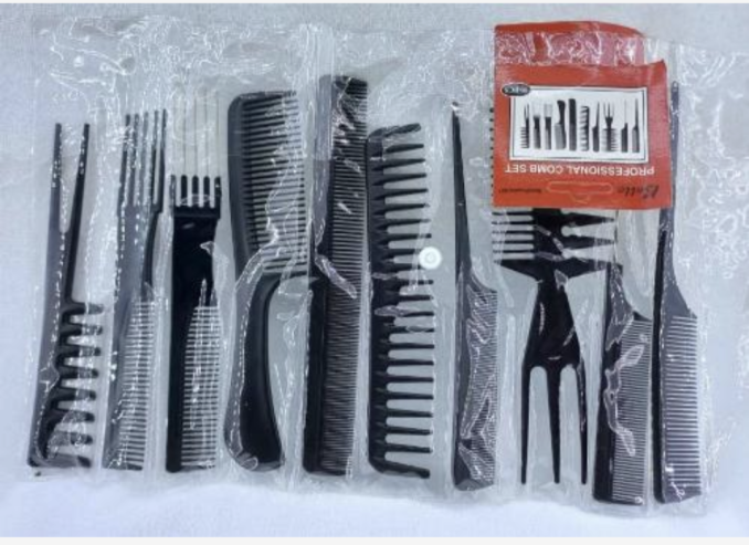 Comb set 10pcs