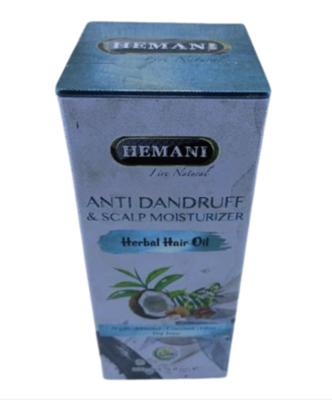 Humani Anti Dandruff & sclap mustrurizer herbal Hair Oil 200ml 6.76 ft oz