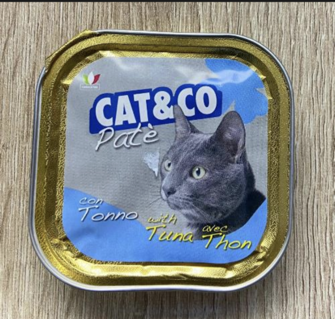 Cat and co tonno with tuna 100g