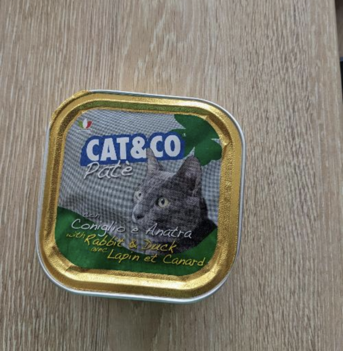 Cat and co rabbit and Dunk 100g