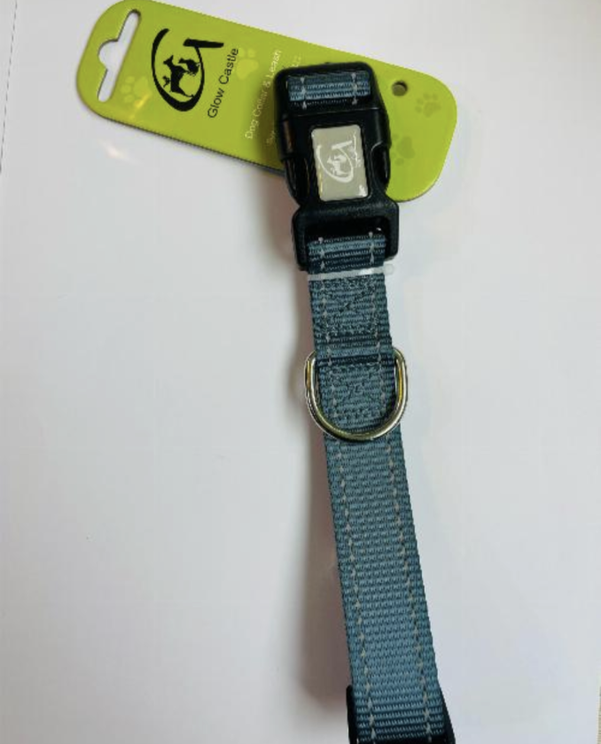 Dog collar grow castle Leash