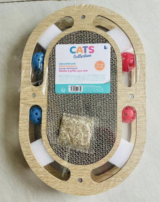 CAT SCRATCHER TOY