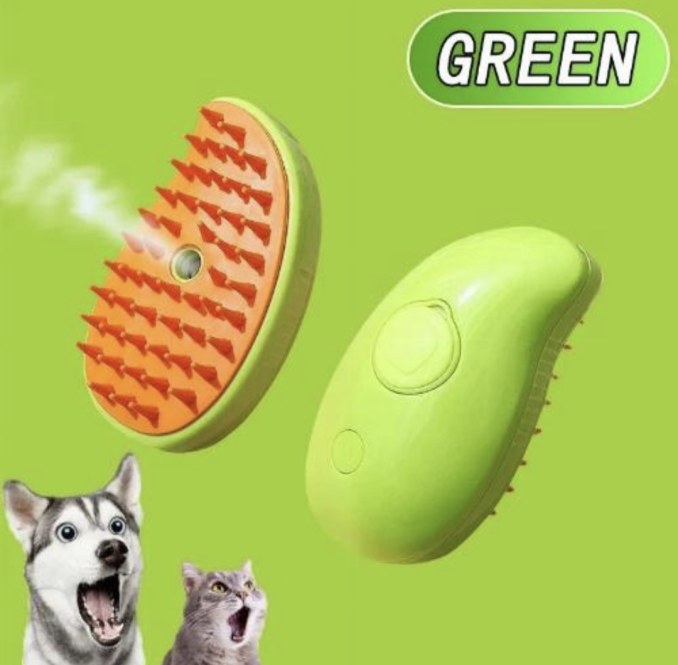 PET Brush Spray Massage