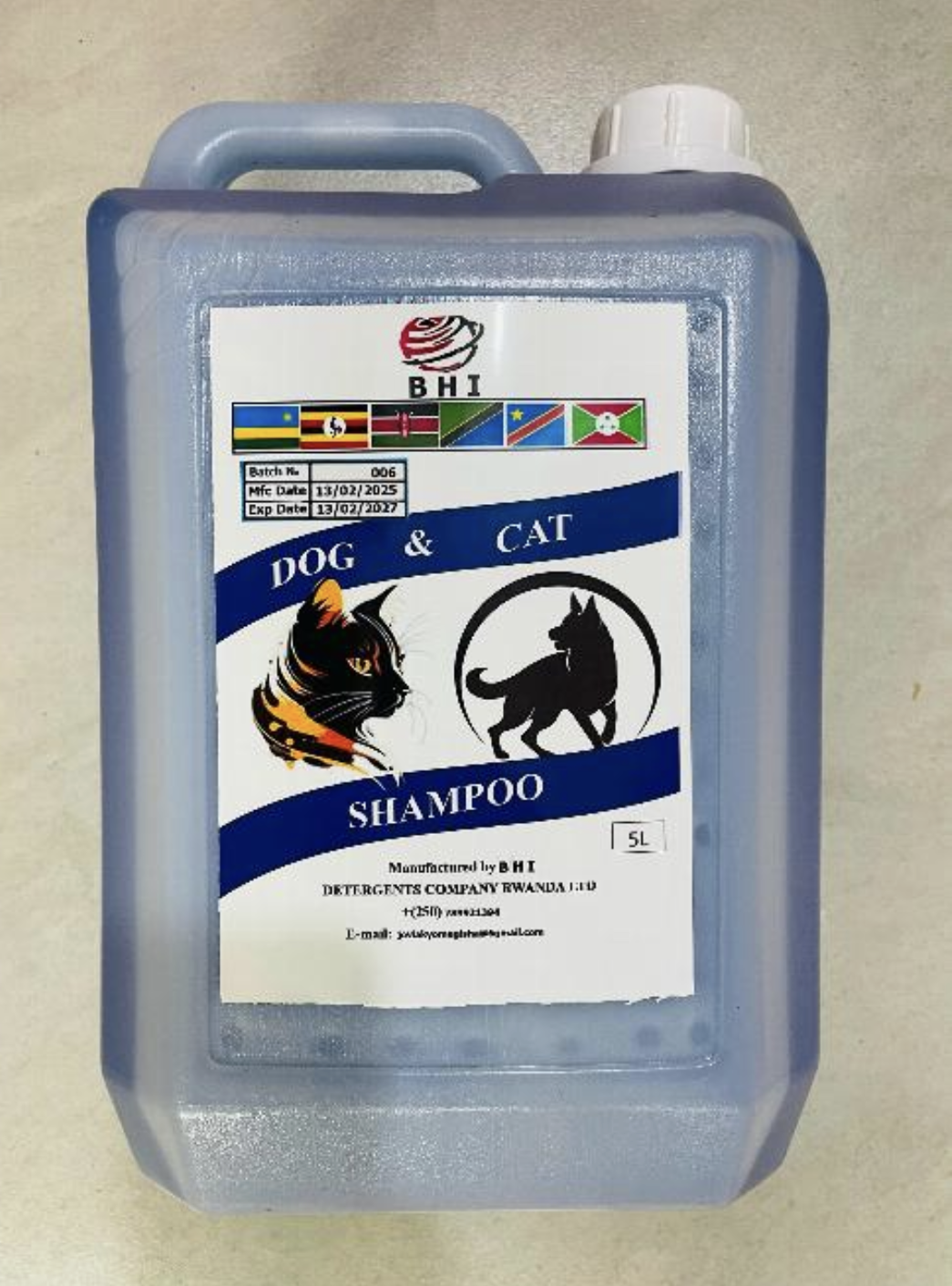 BHI SHAMPOO 5L for Dog