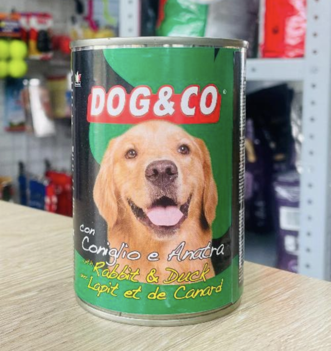 DOG and CO Rabbit and Duck 400g