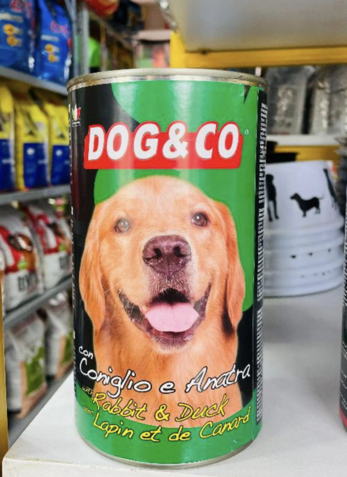 DOG and CO Rabbit and Duck 1250g