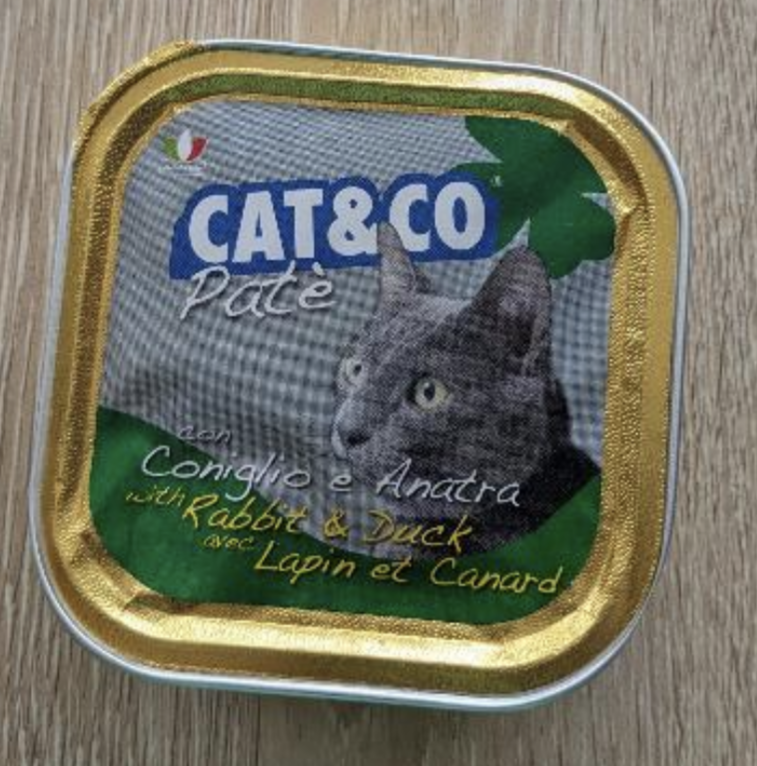 CAT and CO 100G Manze with Beef